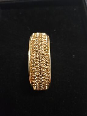 Anne Klein Gold Chainlink Bangle Bracelet
